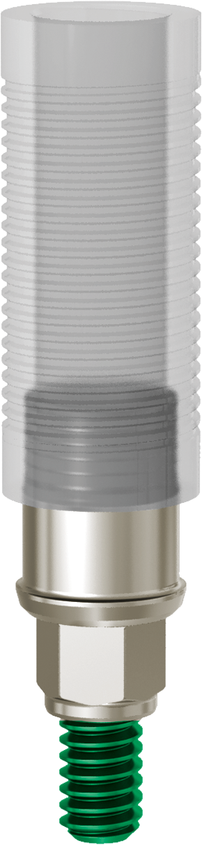 Gold Abutment Engaging JDEvolution Plus