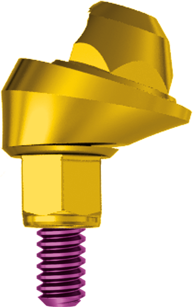 Conical Abutment Tissue Angulated 30° H 2.5 JDEvolution S