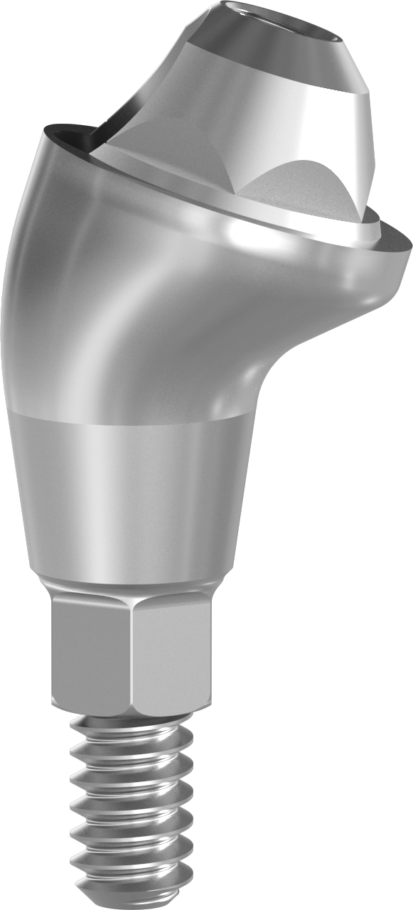 Conical Abutment Angulated 17° H 2.5 JDNeX
